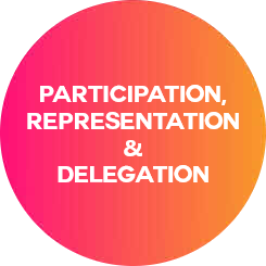 Transcript - PARTICIPATION, REPRESENTATION AND DELEGATION